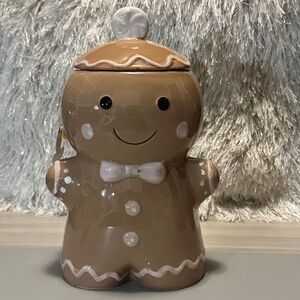 Viral tic toc Holly & Joy Gingerbread cookie jar